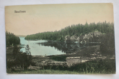 VANHA Postikortti Ikaalinen 1907
