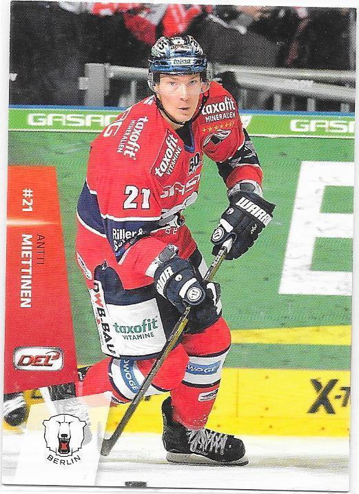 2014-15 DEL #29 Antti Miettinen Berlin HPK