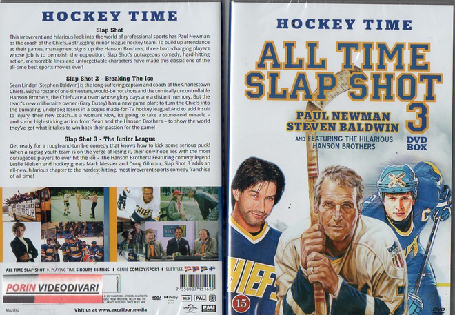 Lämäri All Time Slap Shot Box	(30 319)	UUSI	-FI-	DVD		(3)