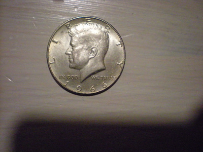 Half dollar 1966