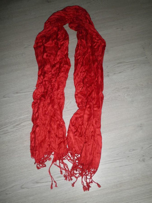 UUSI PUNAINEN PASHMINA HUIVI