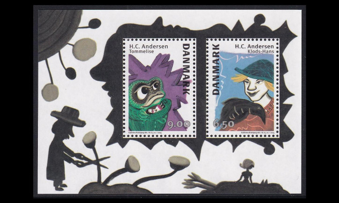 Tanska 1791-2BL56 ** Andersenin satuja (2014)