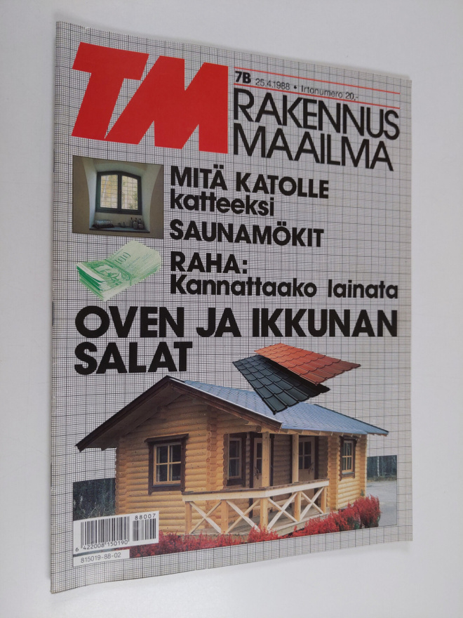 Tekniikan maailma 7B/1988 : rakennusmaailma