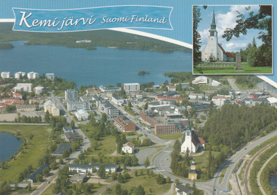 KIRKKOKORTTI - KEMIJÄRVEN KIRKKO - 6