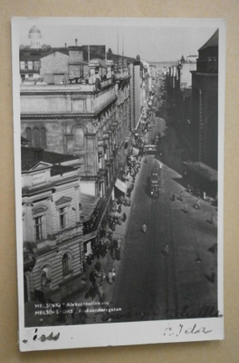 Helsinki, Aleksanterinkatua, vanha mv vkpk, p. 1948