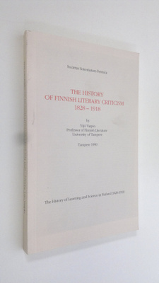 Yrjö Varpio : The history of Finnish literary criticism 1...