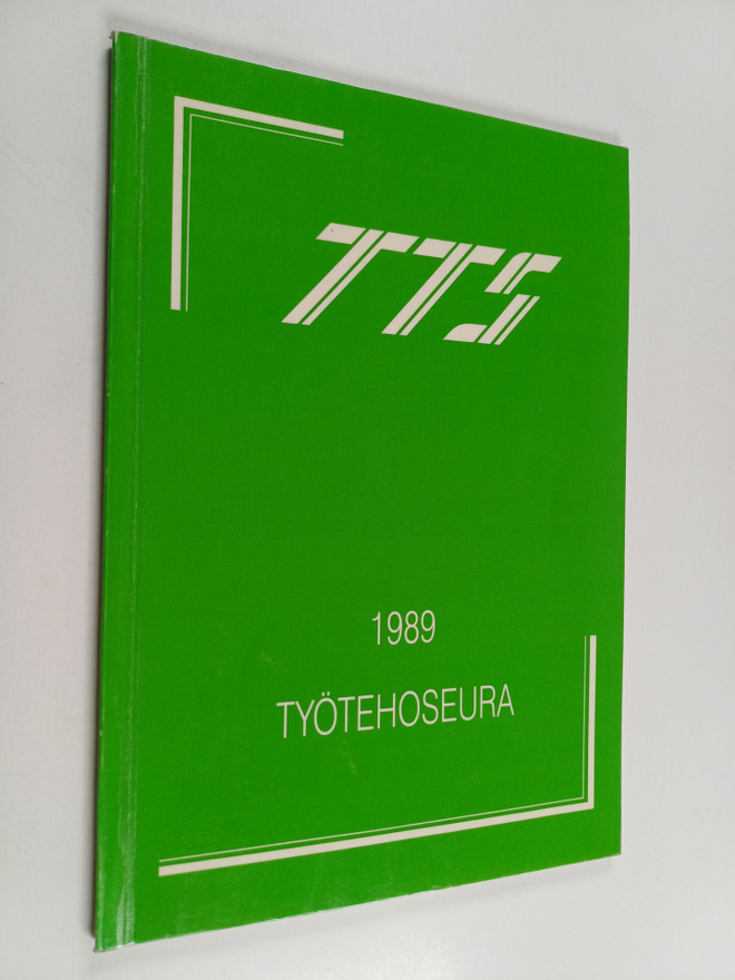 Työtehoseuran vuosikirja 1989