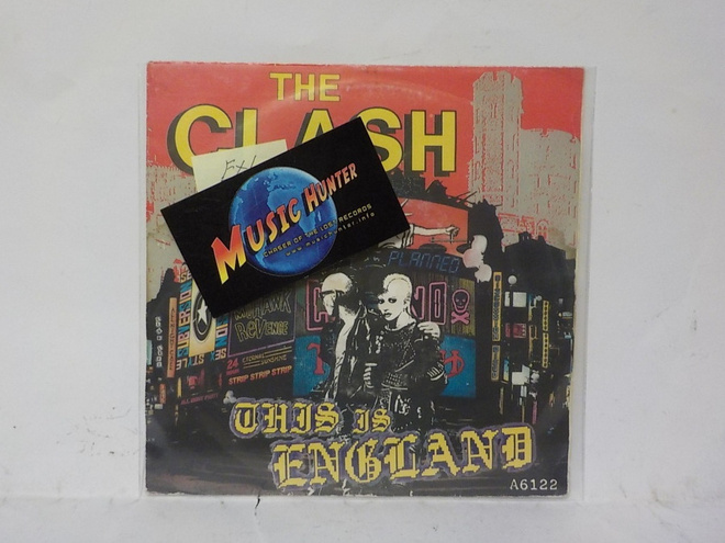 THE CLASH - THIS IS ENGLAND EX/EX- 7"