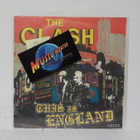 THE CLASH - THIS IS ENGLAND EX/EX- 7" - pikkukuva 1