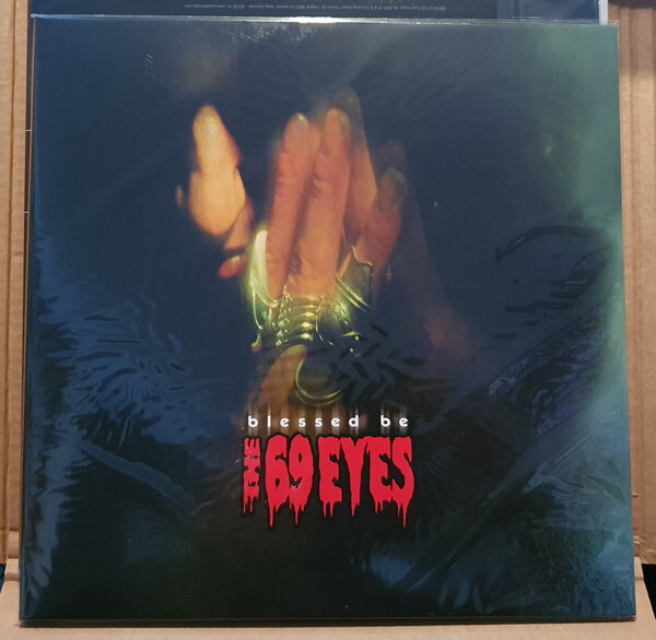The 69 Eyes – Blessed Be 2LP SEALED Turquoise Black Marbled