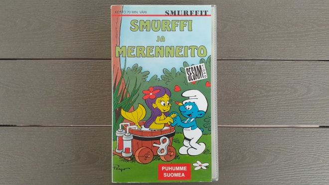 VHS: Smurffi Ja Merenneito (1983/?)
