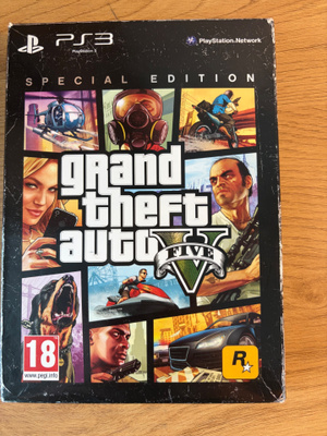 Grand Theft Auto V GTA V Special Edition PS3 PAL – SteelBook
