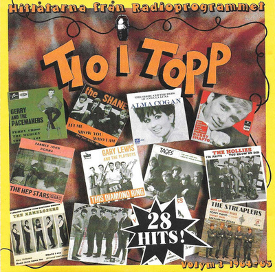 TIO I TOPP VOLYM 3, 1964-65 (CD), 1988, ks. kappaleet