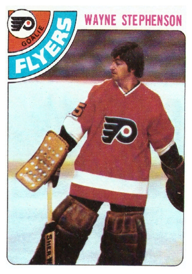 Mv Legenda WAYNE STEPHENSON Flyers 1978-79 Topps #223