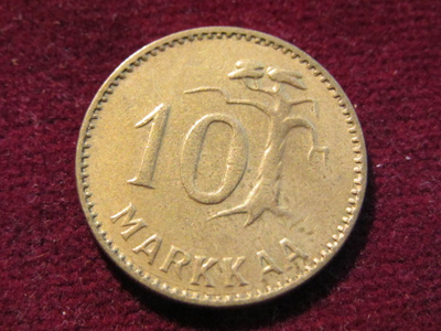 10 markkaa 1952