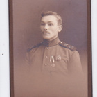 CDV Valokuva Venäjän Sotilas HYVÄT Merkit Suomenlinna 1900-l - pikkukuva 1