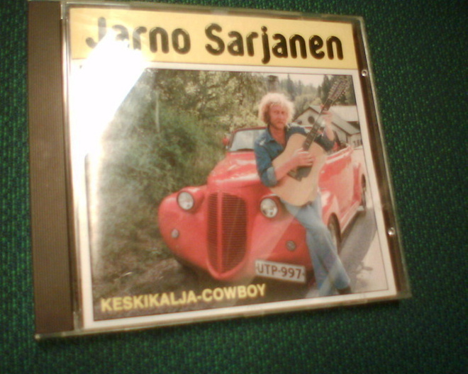 CD Jarno Sarjanen KESKIKALJA-COWBOY (1988 ) Sis.pk:t