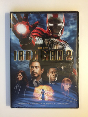 Iron Man 2 (DVD) Robert Downey Jr, Scarlett Johansson (UUSI)