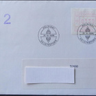 Frama "Finlandia 88" FDC 31.10.1986, kirjeellä - pikkukuva 1