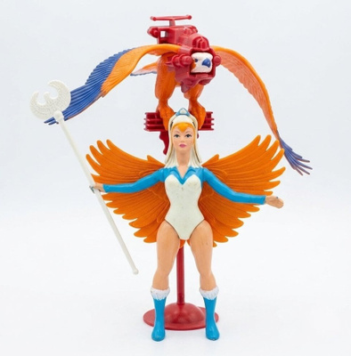 Vintage MOTU Sorceress & Zoar Falcon Bundle - 100% Complete!