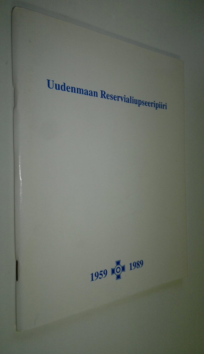 Raimo (toim) Lintuniemi : Uudenmaan Reservialiupseeripiiri