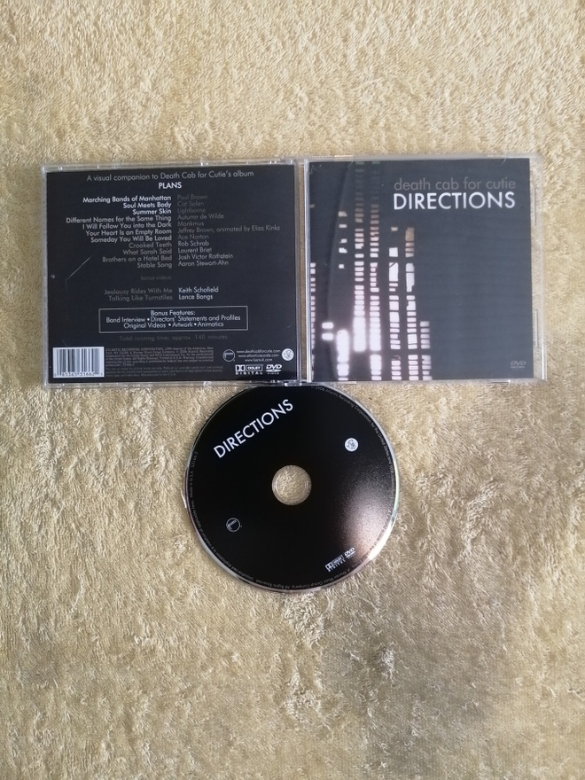 DEATH CAB FOR CUTIE - Directions DVD