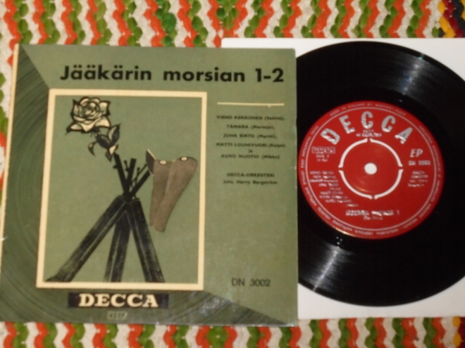 7"  Decca-Orkesteri – Jääkärin Morsian 1-2 - single 1957