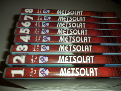 Metsolat 8 Dvd:n sarja 1-8 Vuosi 2008 ja Joulu Dvd