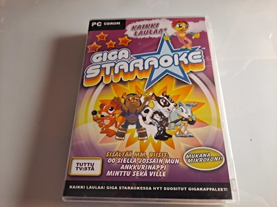 Giga Staraoke (PC) (UUSI)