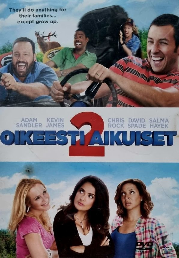 Grown Ups 2  -  Oikeesti Aikuiset 2  -  DVD