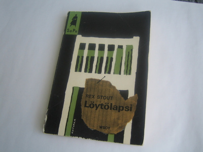 Rex Stout - Löytölapsi (SaPo 1963, 1.p.)
