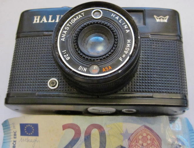 VANHA Kamera Halina 35-600