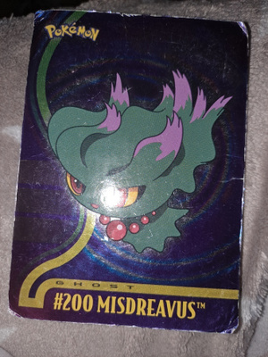 Misdreavus #200 Topps Holographic card