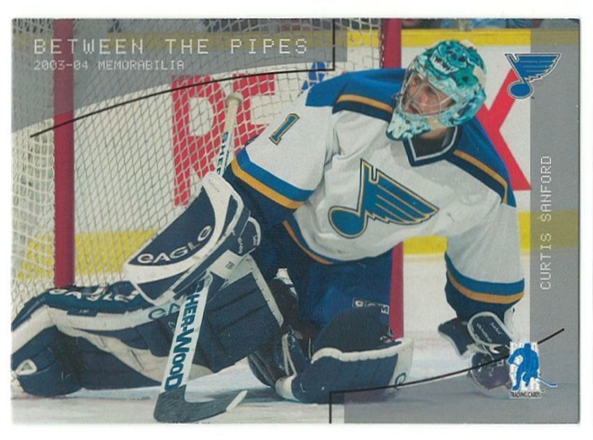 03-04 ITG Be A Player Memorabilia #112 Curtis Sanford