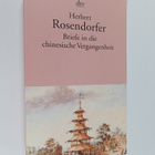 Herbert Rosendorfer : Briefe in die chinesische Vergangen... - pikkukuva 1