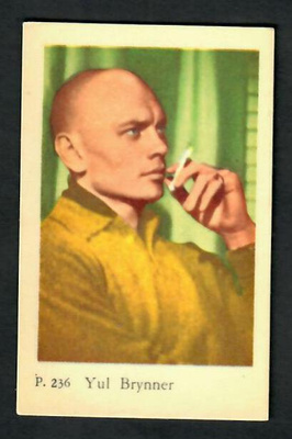 Keräilykuva - Yul Brynner P. 236