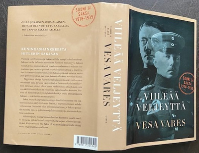 Vares Vesa : Viileää veljeyttä. Suomi ja Saksa 1918-1939