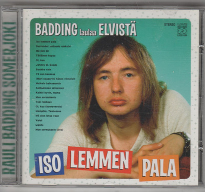 RAULI BADDING SOMERJOKI »ISO LEMMEN PALA» [CD]