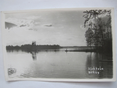 VANHA Postikortti Lohja Virkkala 1939