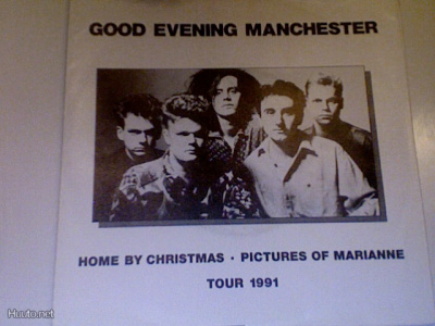 GOOD EVENING MANCHESTER :: HOME BY CHRISTMAS :: VINYYLI 7"