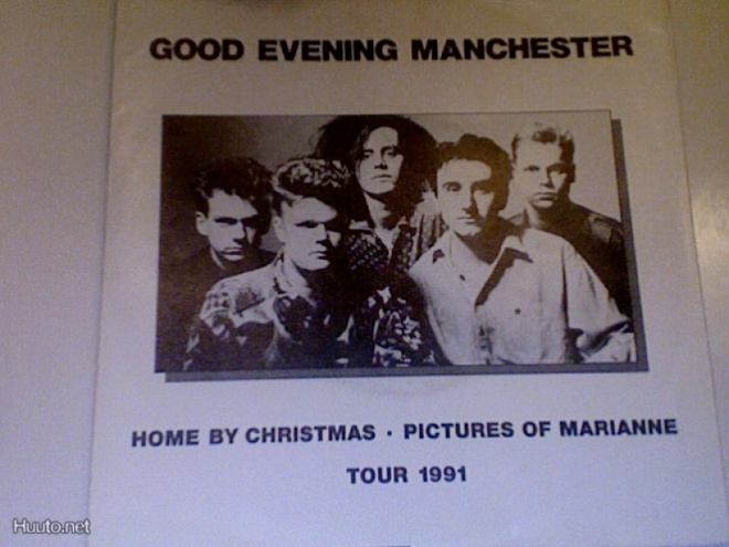GOOD EVENING MANCHESTER :: HOME BY CHRISTMAS :: VINYYLI 7"