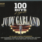 JUDY GARLAND . 5 CD-LEVYN BOXI . 100 HITS LEGENDS - pikkukuva 1
