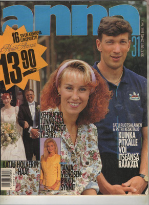 Anna n:o 31 1991Satu & Petri. Tytti.Tanja. Värttinä. Johanna