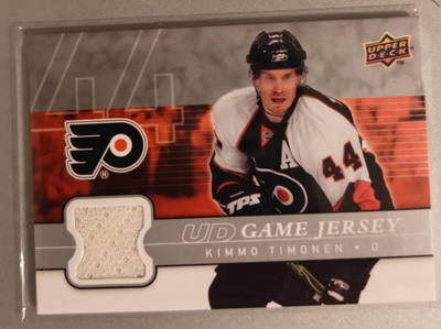 Kimmo Timonen 2008-09 UD Game Jersey