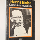 Hanns Eisler: Kirjoituksia musiikista - pikkukuva 1