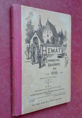 Hemåt. Evangelisk kal. 1919 (artiklar mm.)