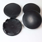 Yleismalliset vannekeskiöt – Musta / Kromi – 60mm (4kpl - pikkukuva 1