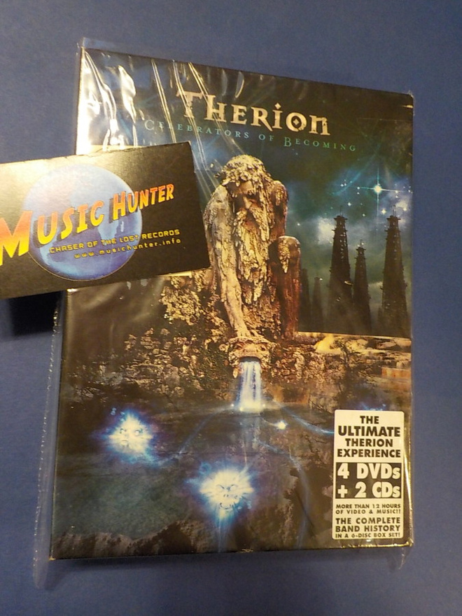 THERION - CELEBRATORS OF BECOMING 4DVD+2CD BOKSI (W)