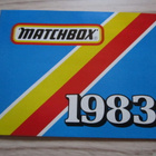 Matchbox metallisten pikkuautojen esite/kuvasto v. 1983 - pikkukuva 1
