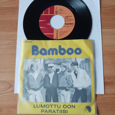 Bamboo – Lumottu Oon 7" ps orig 1978 Pop Rock mint rare